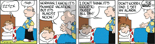 Drabble on Saturday May 31, 2014 Comic Strip