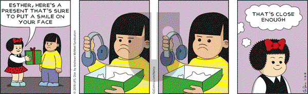 Nancy on Tuesday December 18, 2018 Comic Strip