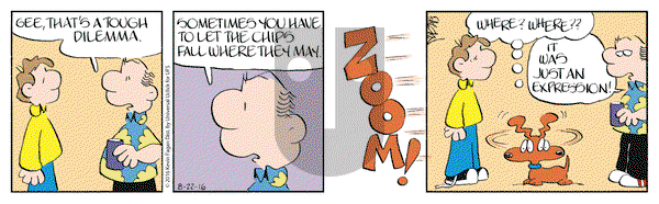 Drabble on Monday August 22, 2016 Comic Strip
