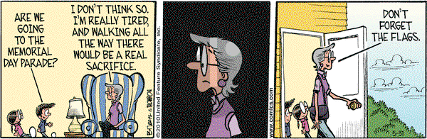 Grand Avenue on Monday May 31, 2010 Comic Strip