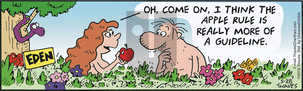 Frank and Ernest on Saturday May 28, 2016 Comic Strip