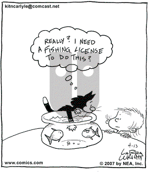 Kit 'N' Carlyle on Friday April 13, 2007 Comic Strip