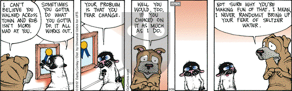 Get Fuzzy on Friday September 28, 2012 Comic Strip