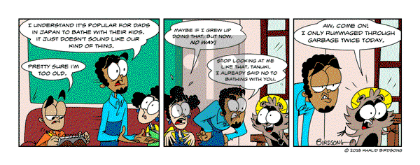 Little Fried Chicken and Sushi on Wednesday September 11, 2024 Comic Strip
