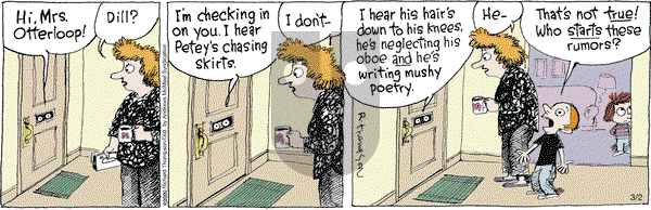 Cul de Sac - Saturday March 2, 2024 Comic Strip
