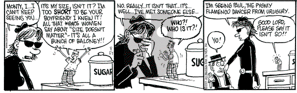 Monty on Monday August 27, 2001 Comic Strip
