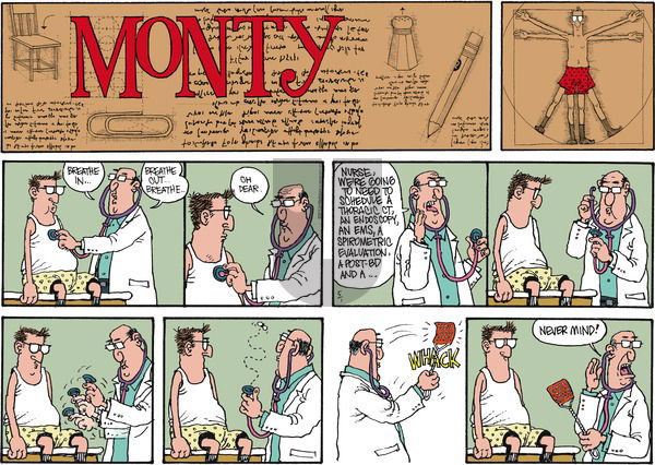 Monty on Sunday May 1, 2016 Comic Strip