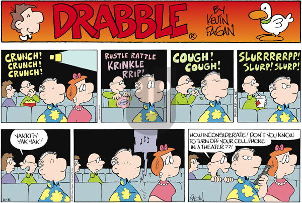 Drabble on Sunday June 8, 2008 Comic Strip