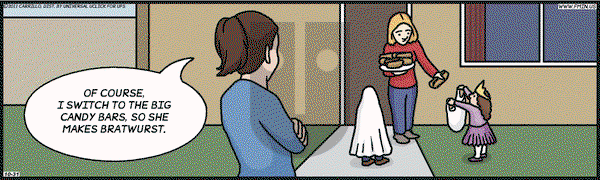 F Minus on Monday October 31, 2011 Comic Strip