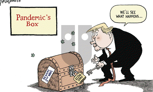 Robert Ariail on Wednesday April 15, 2020 Comic Strip