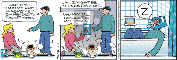 Thatababy on Saturday May 17, 2025 Comic Strip
