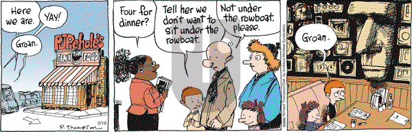 Cul de Sac on Tuesday February 19, 2019 Comic Strip