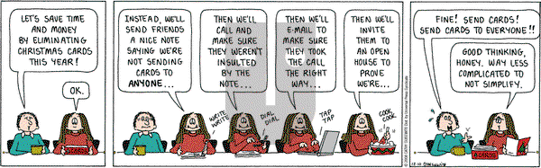 Cathy Classics on Wednesday December 10, 2008 Comic Strip