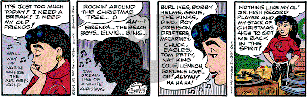 Nancy on Tuesday December 22, 2015 Comic Strip