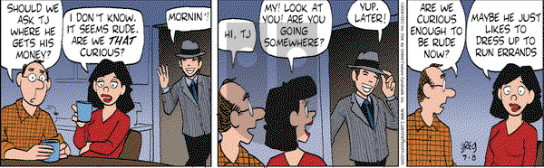 Luann on Monday August 11, 2008 Comic Strip