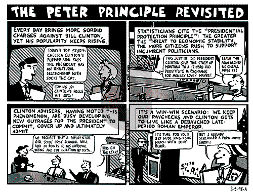 Ted Rall on Thursday March 5, 1998 Comic Strip