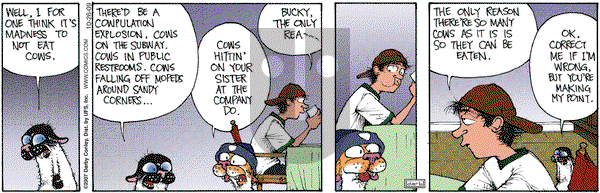 Get Fuzzy on Monday October 26, 2009 Comic Strip