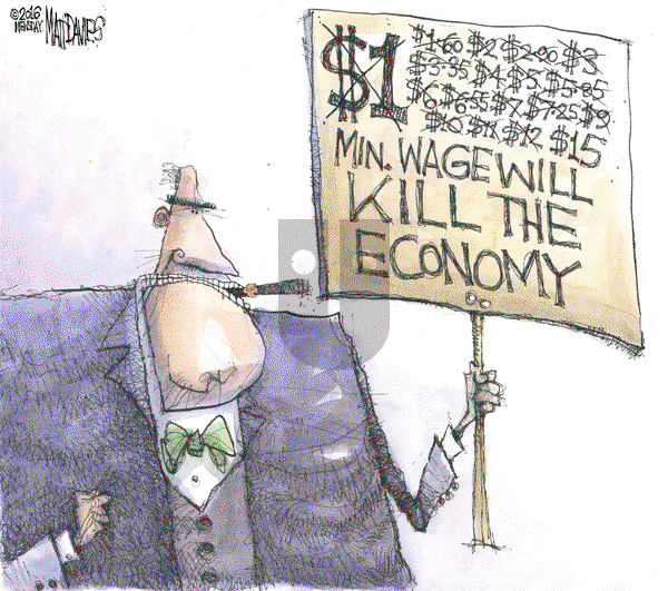 Matt Davies on Tuesday March 22, 2016 Comic Strip