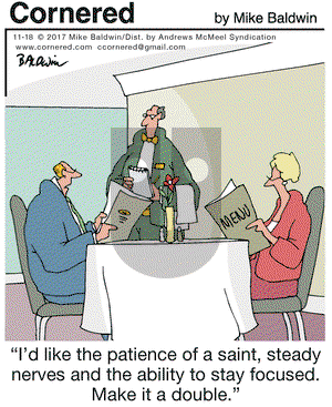 Cornered on Saturday November 18, 2017 Comic Strip