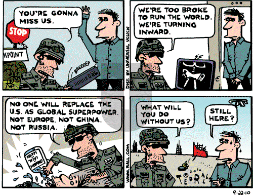 Ted Rall on Wednesday September 22, 2010 Comic Strip