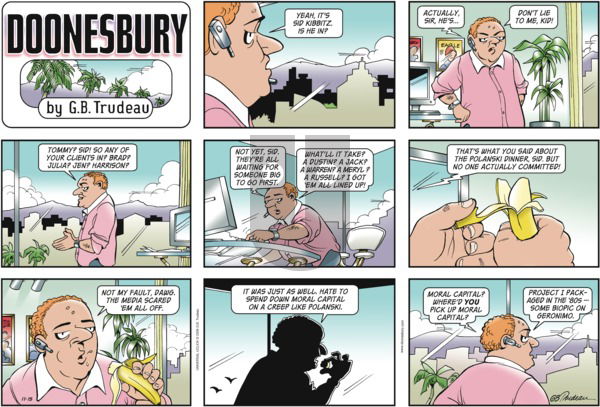 Doonesbury on Sunday November 15, 2009 Comic Strip