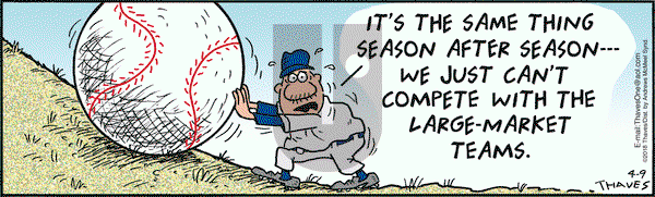 Frank and Ernest on Monday April 9, 2018 Comic Strip