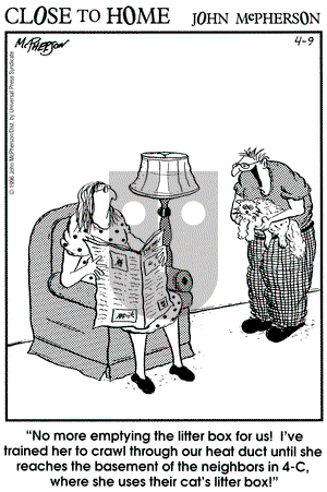 Close to Home on Tuesday June 24, 1997 Comic Strip