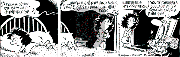 Baby Blues on Tuesday February 5, 1991 Comic Strip