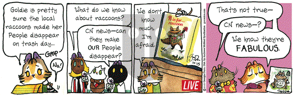 Breaking Cat News on Tuesday October 15, 2019 Comic Strip