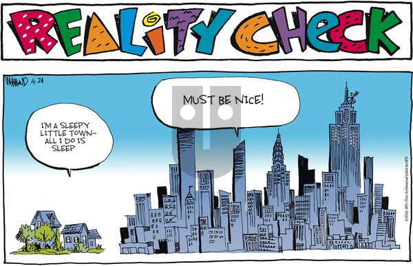 Reality Check on Sunday April 24, 2016 Comic Strip