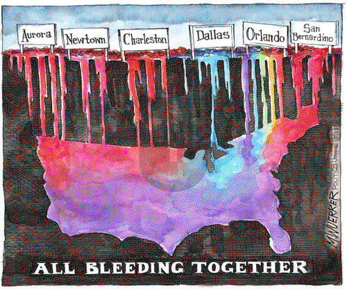 Matt Wuerker on Wednesday July 13, 2016 Comic Strip