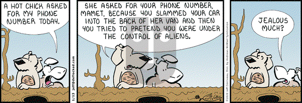 DeFlocked on Monday January 13, 2020 Comic Strip