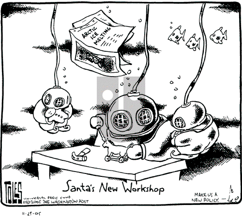 Tom Toles on Friday November 25, 2005 Comic Strip