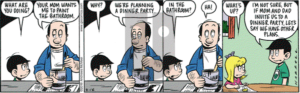 Adam@Home on Friday February 16, 2018 Comic Strip