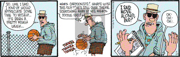 Monty on Saturday November 22, 2008 Comic Strip