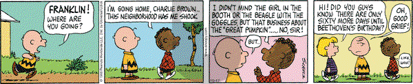 Peanuts - Saturday October 17, 2015 Comic Strip