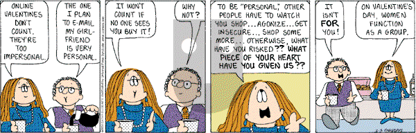 Cathy Classics - Wednesday February 5, 2003 Comic Strip