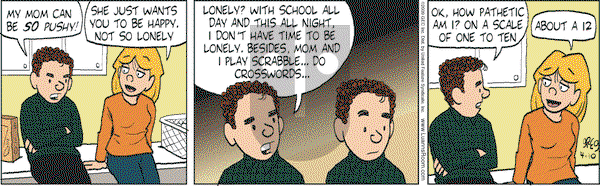 Luann on Friday April 10, 2009 Comic Strip