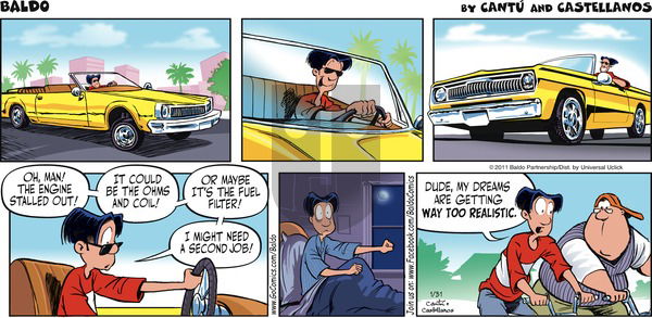 Baldo on Sunday January 31, 2016 Comic Strip