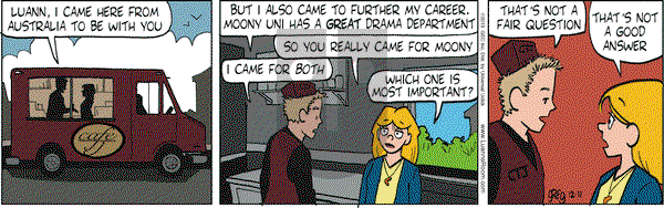 Luann on Wednesday December 11, 2013 Comic Strip