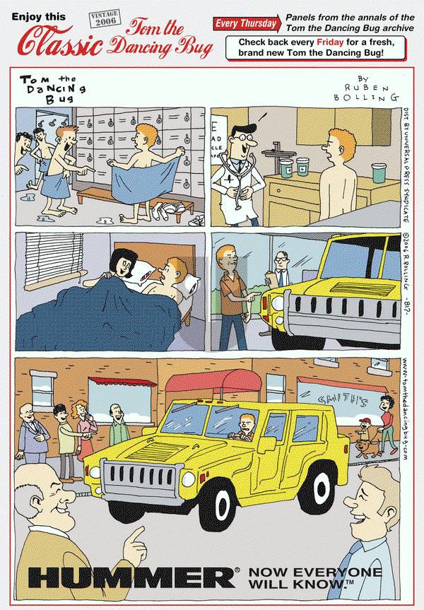 Tom the Dancing Bug on Thursday June 28, 2018 Comic Strip
