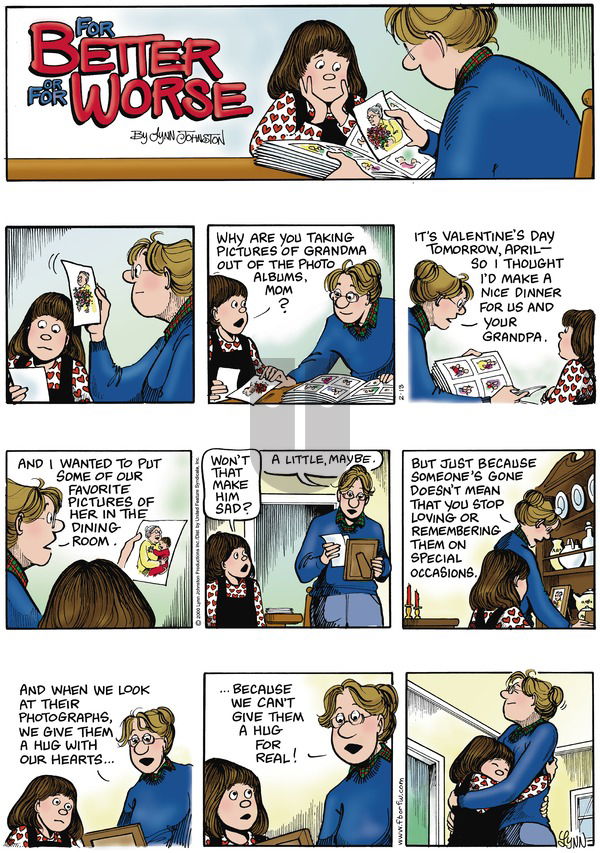 For Better or For Worse on Sunday February 13, 2000 Comic Strip