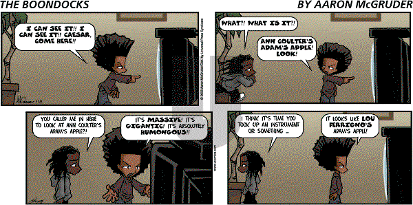 The Boondocks on Sunday June 5, 2011 Comic Strip