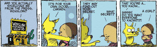 Prickly City on Wednesday October 8, 2008 Comic Strip
