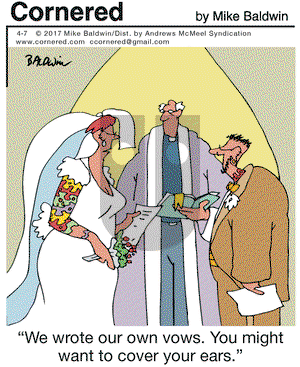 Cornered on Friday April 7, 2017 Comic Strip