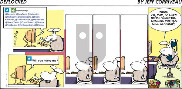 DeFlocked on Sunday August 30, 2015 Comic Strip