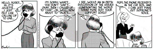 9 Chickweed Lane on Tuesday November 12, 2002 Comic Strip