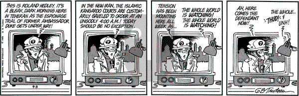 Doonesbury on Monday September 3, 1979 Comic Strip
