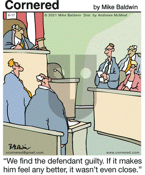 Cornered on Thursday June 17, 2021 Comic Strip