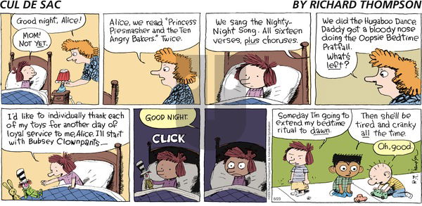 Cul de Sac on Sunday June 23, 2019 Comic Strip